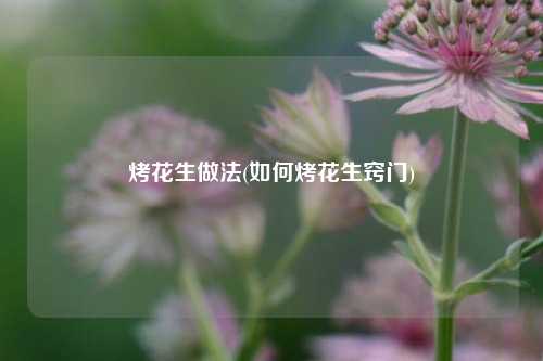 烤花生做法(如何烤花生窍门)